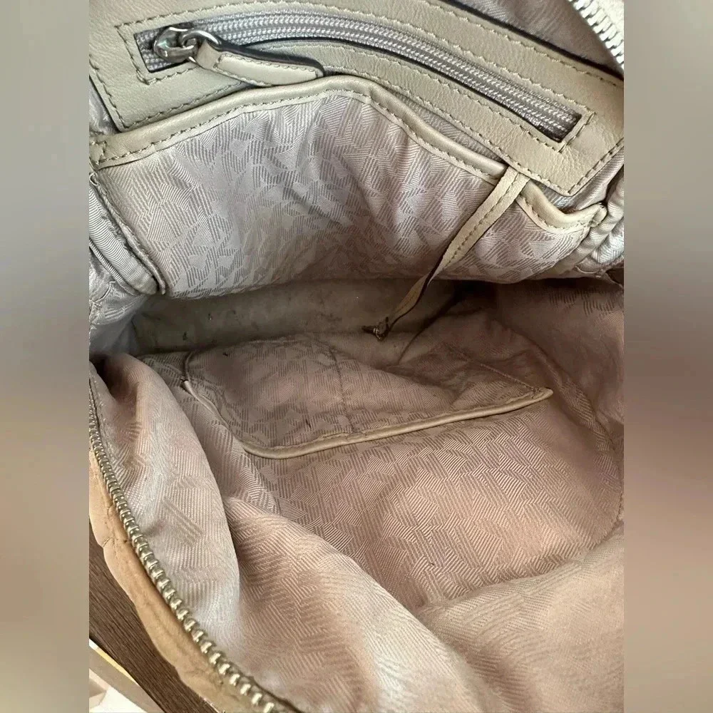Michael Kors quilted backpack